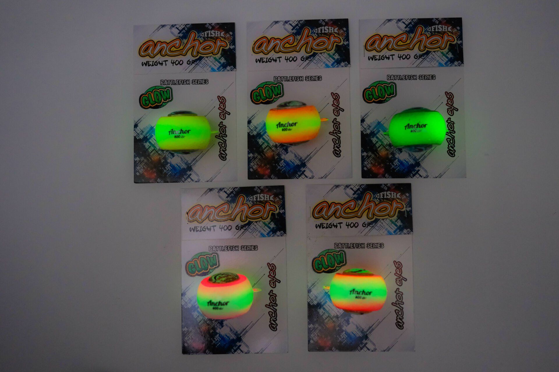 ANCHOR MELEK GÖZÜ GLOW 250 gr - Yeşil Glow