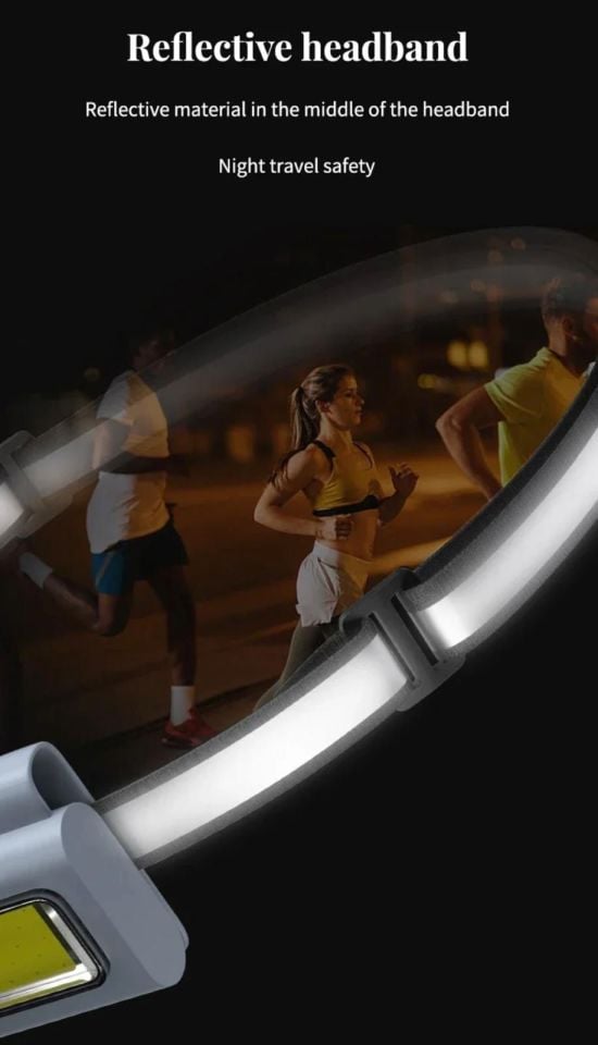 Mıknatıslı Kafa Lambası