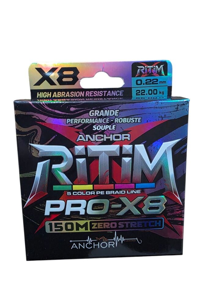 Anchor Ritim X8 pe Multicolor 150 mt